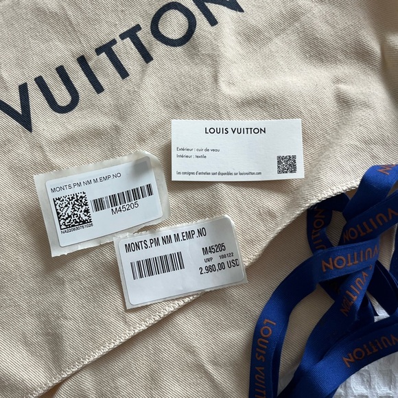 LOUIS VUITTON Empreinte Montsouris NM Backpack Black DISCONTINUED - Picture 16 of 16